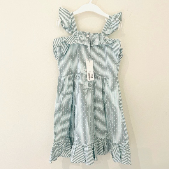 Janie & Jack Girls Striped Dress - Picture 4 of 5